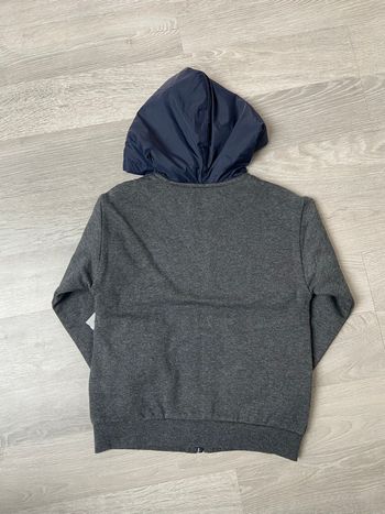 Gilet zip sweat gris 4 ans 