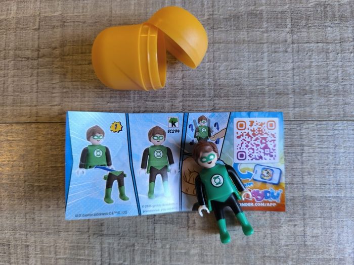 Figurine green lantern playmobil kinder