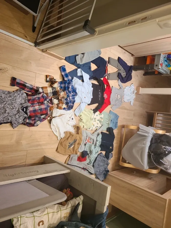 Lots vetements 23 et 24 mois garcon - photo numéro 2