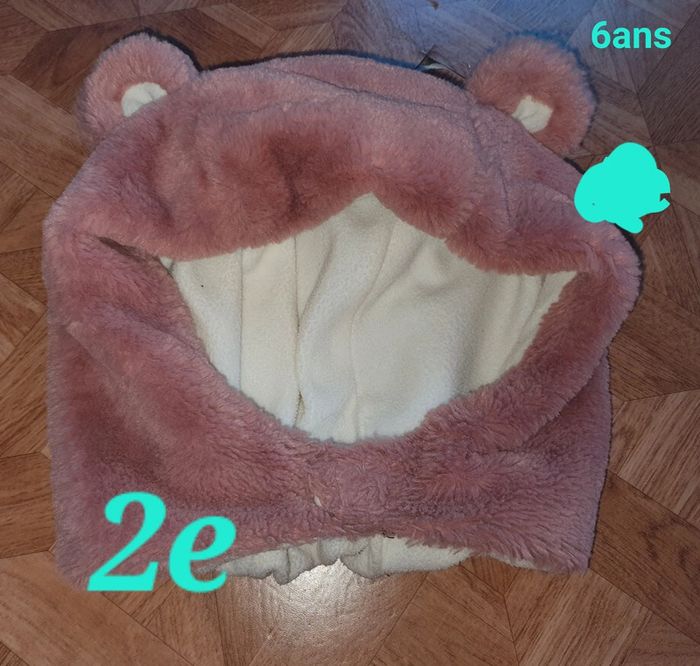 Bonnet ours 6ans