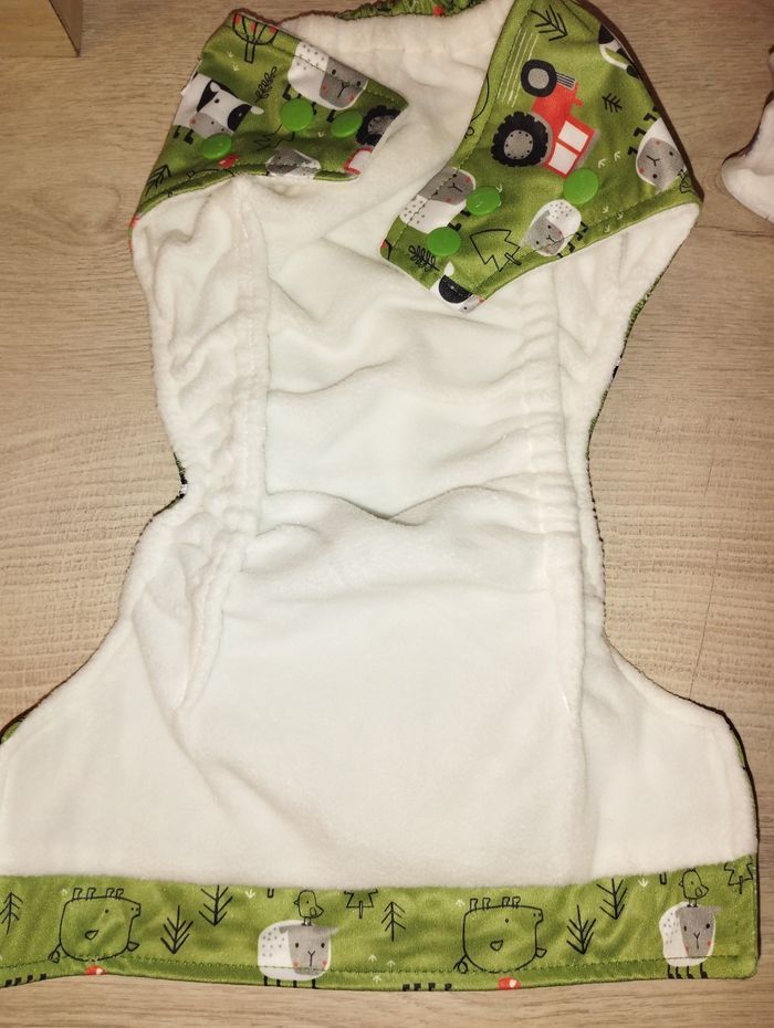 Couche lavable neuve avec insert - unité ou en lot - photo numéro 2