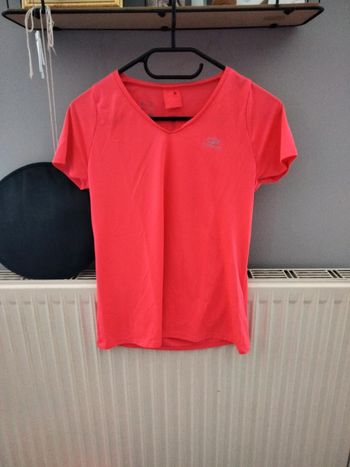 Tee-shirt rose femme