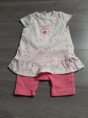 Combinaison Sucre d'orge fille 12 mois