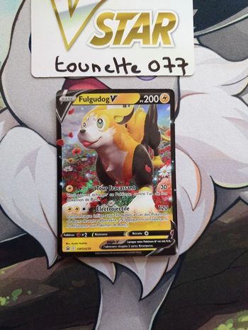Carte pokémon Fulgudog V SWSH219