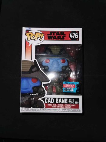 Figurine Funko Pop / Cad Bane With Todo 360 N°476 / Star Wars / 2021 Fall Convention Limited Edition