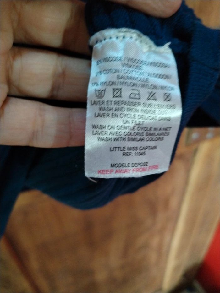 Robe tricot bleue - photo numéro 3