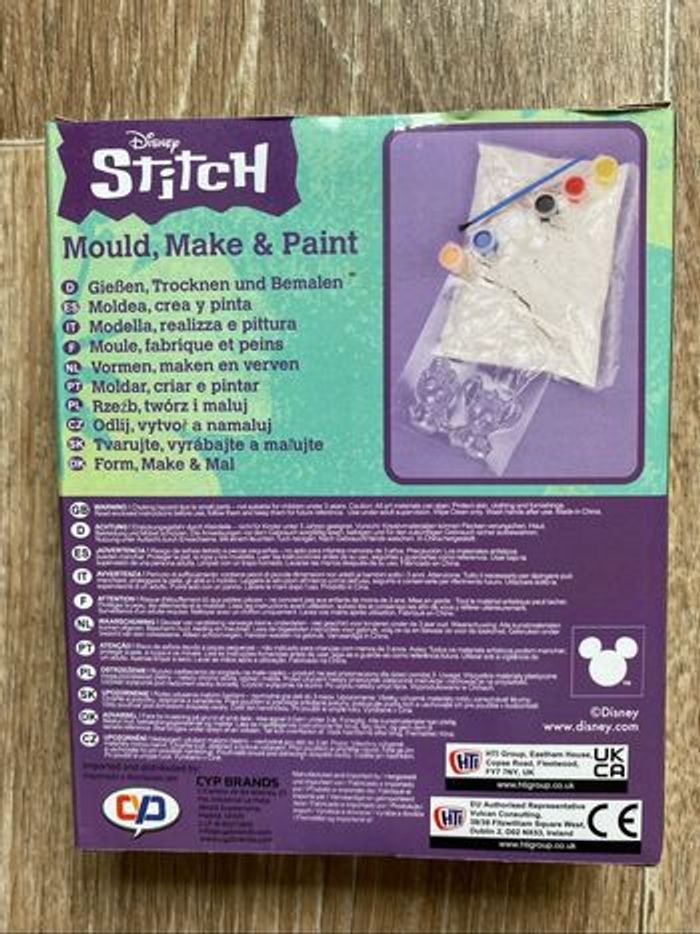 🌀 Kit créatif Disney Stitch – Mould, Make & Paint 🎨✨ - photo numéro 3