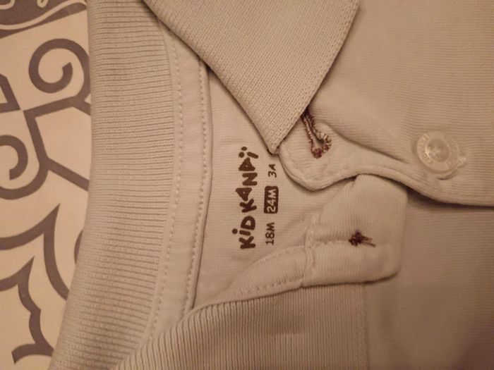 Polo bleu ciel - photo numéro 2