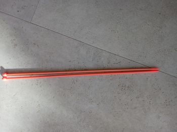 Aiguilles à tricoter n° 3.5 longueur 29.5 cm orange