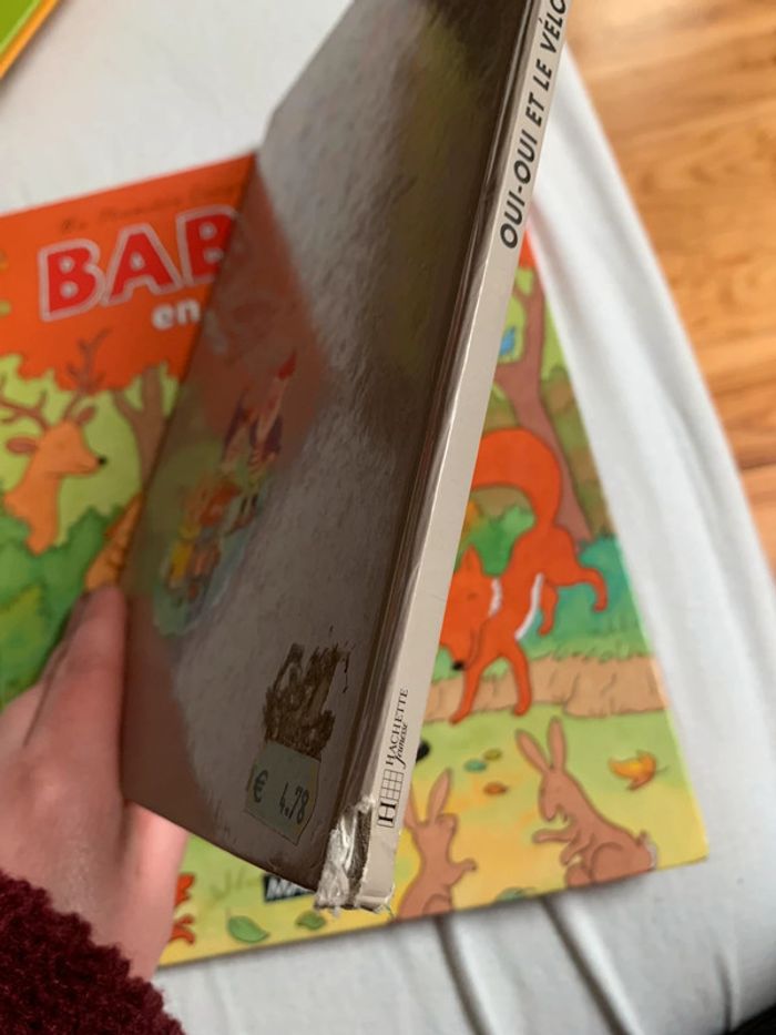 Livres enfants Babar et Oui Oui - photo numéro 2