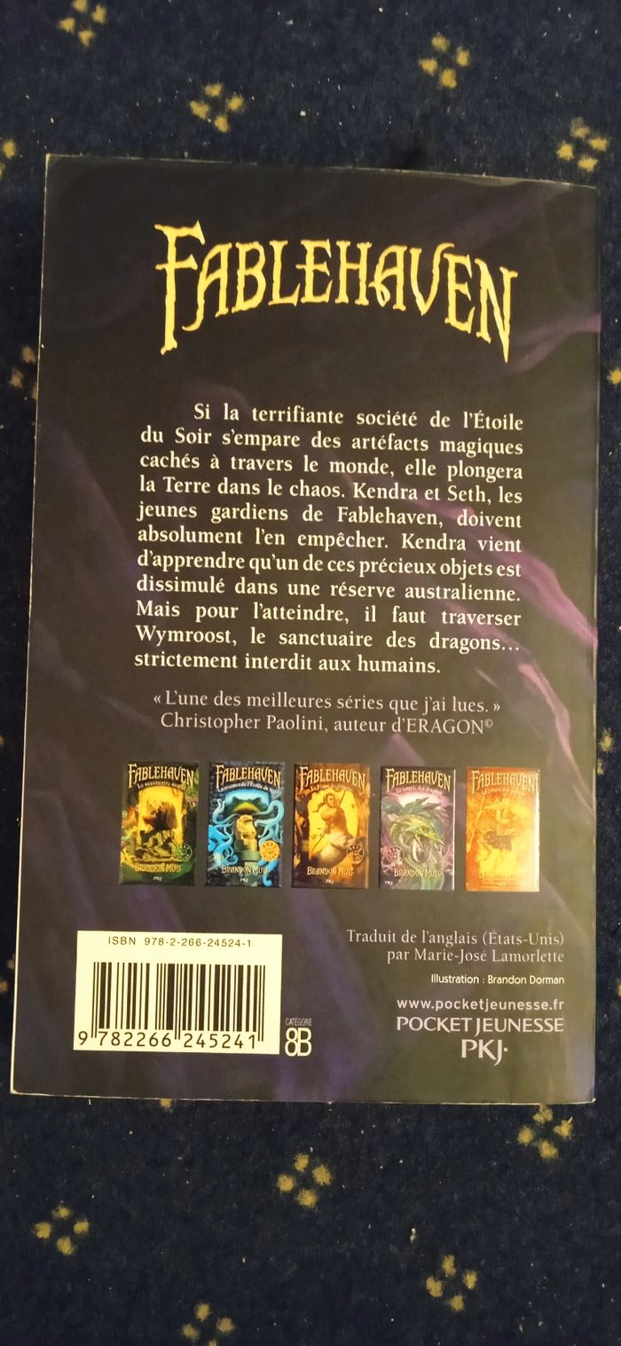 Saga Fablehaven en entier : 5 tomes - photo numéro 5