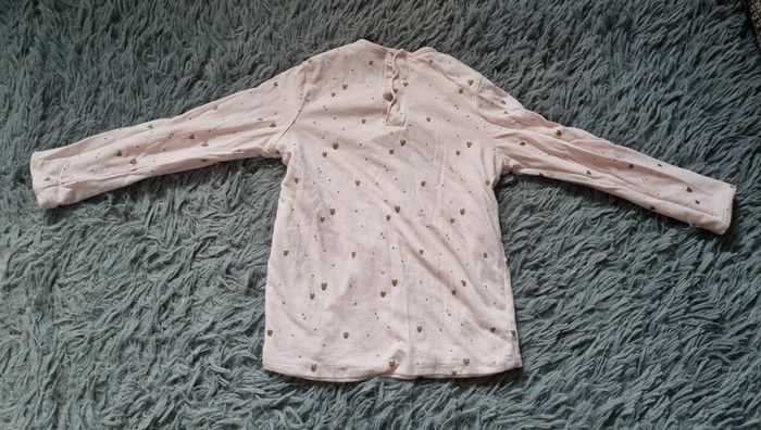 T-shirt rose manches longues réversible 2-3ans - photo numéro 7