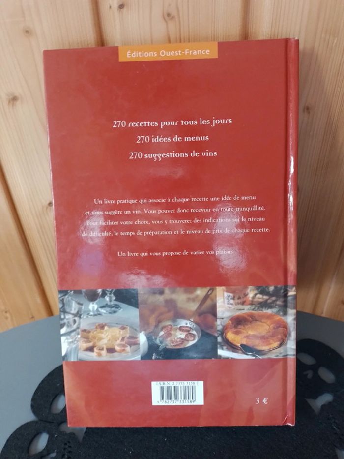 Livre 270 recettes pour cuisiner tous les jours - photo numéro 2
