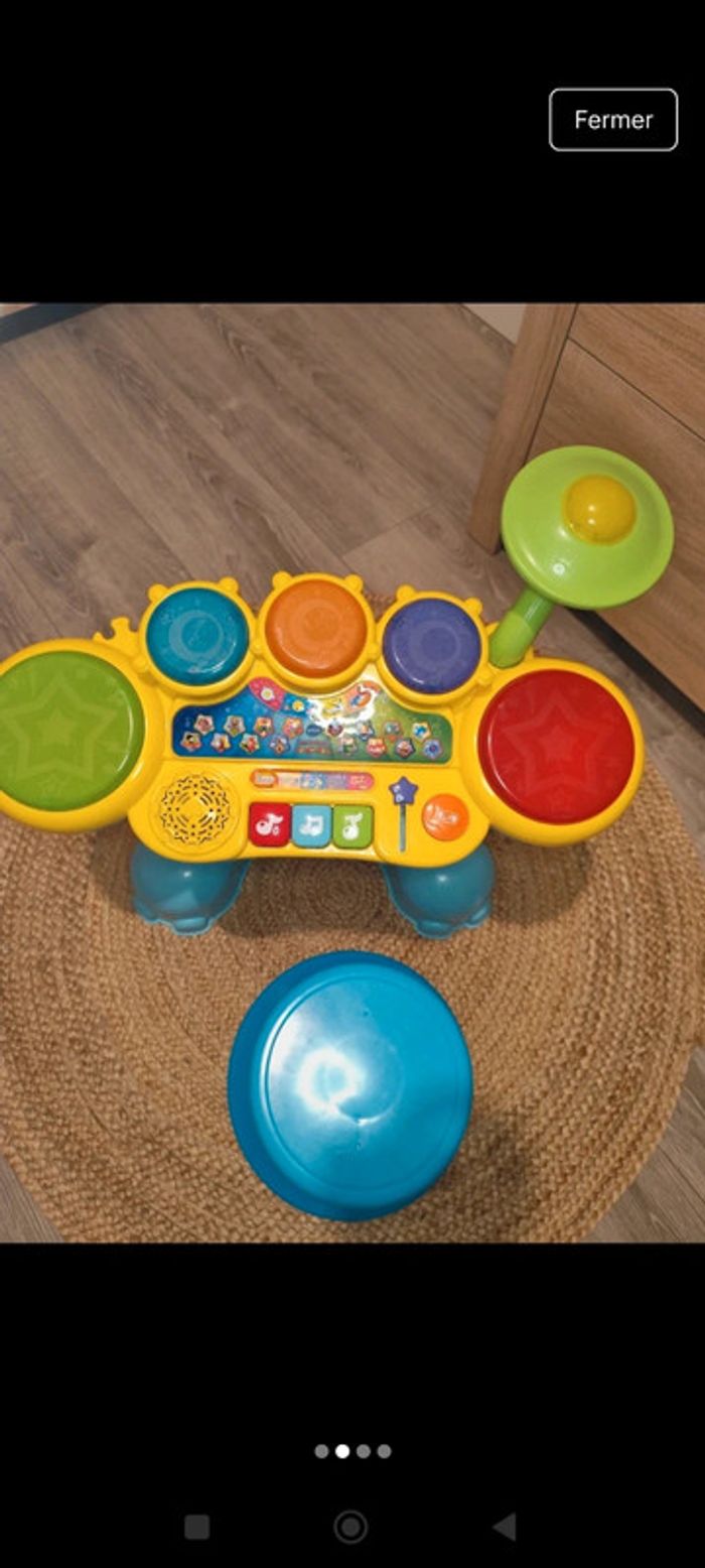 Éléphant batterie vtech - photo numéro 2