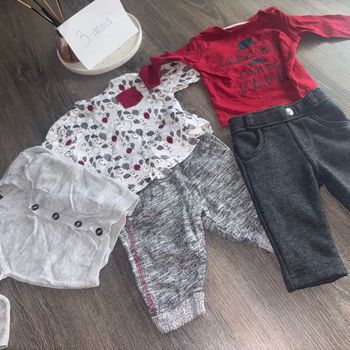 Lot vêtement bébé garçon 3 mois