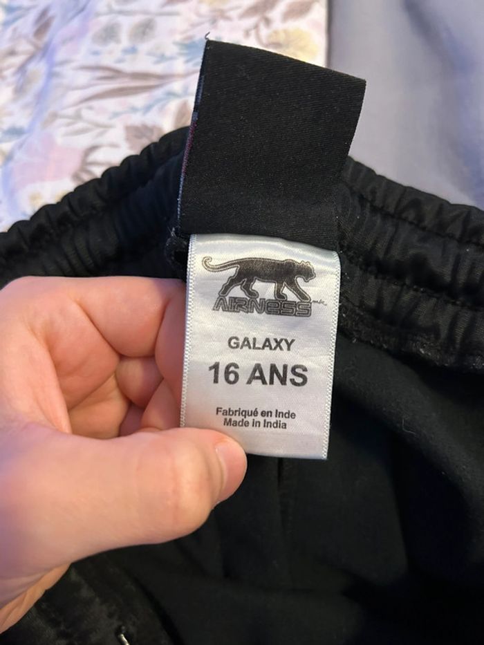Pantalon de survêtement ajustable noir Airness - photo numéro 12