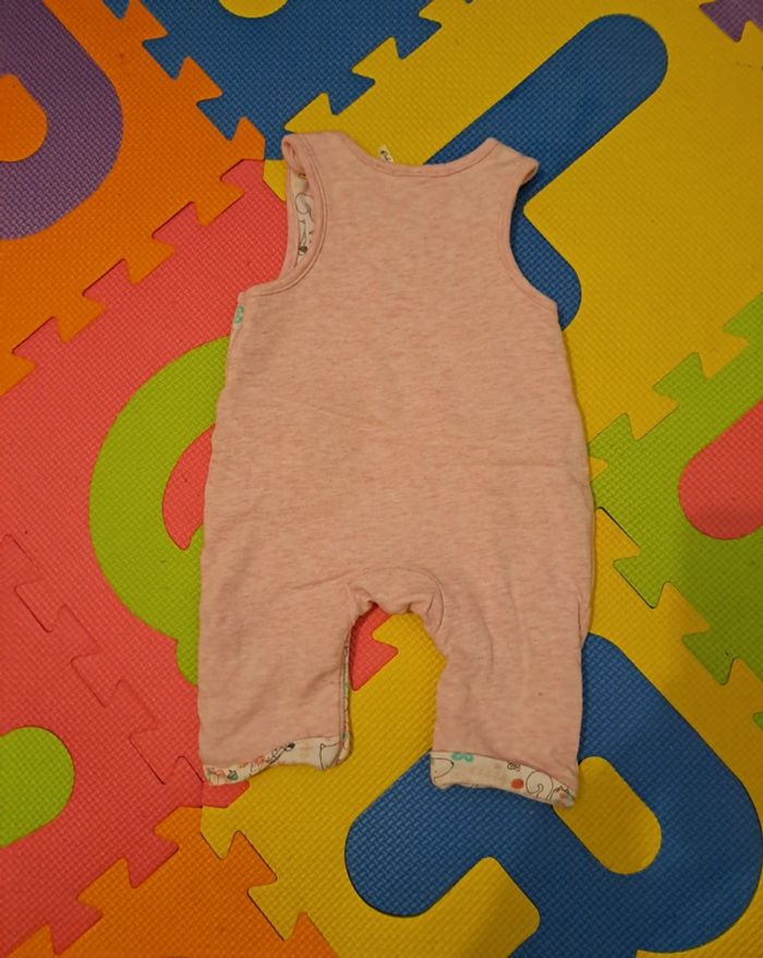 Ensemble t-shirt manches longues salopette écureuil, orchestra, taille 1 mois (54 cm) - photo numéro 3