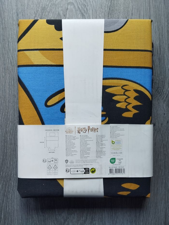 Harry Potter : Parure de lit Blason Poudlard 140X200 Coton / Polyester - photo numéro 6