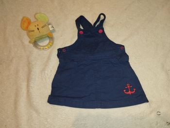 Robe boite a malice 3mois marine