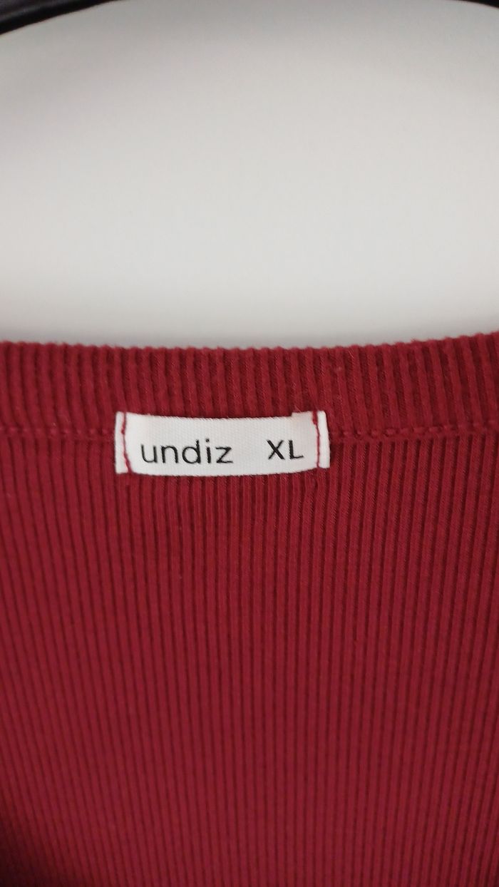 Pull Bordeaux Undiz - photo numéro 3