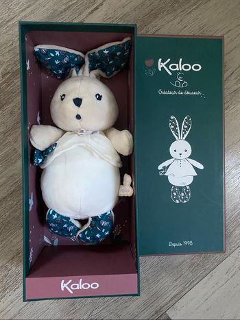 Doudou lapin kaloo k’doux  neuf etiquetté