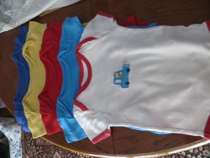 Lot de 5 bodies John Lewis