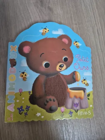 Livre à toucher Petit Ours