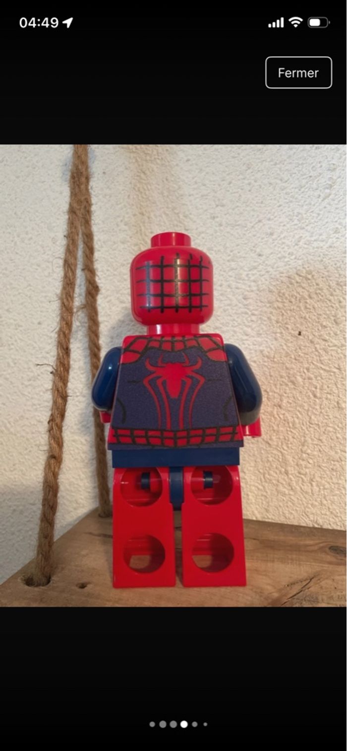 Figurine type lego XXL Spiderman - photo numéro 3