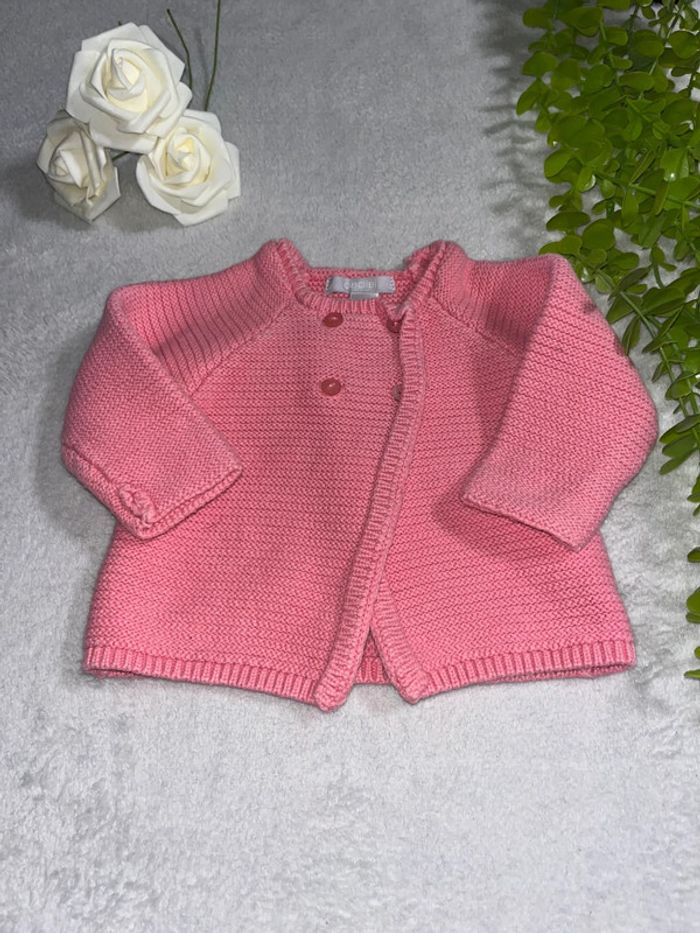 Très beau gilet épais pour bébé fille