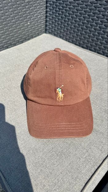 Casquette Ralph Lauren marron