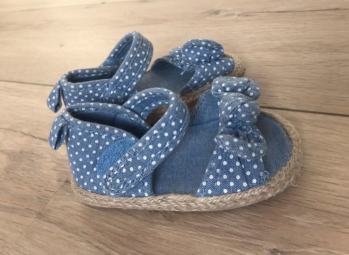 Sandales espadrilles bébé fille