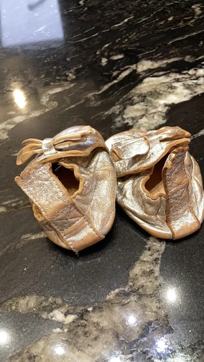 Chaussons cuir Easy Peasy 0-6 mois - photo numéro 2