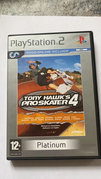 Tony hawk’s pro skater 4 ps2