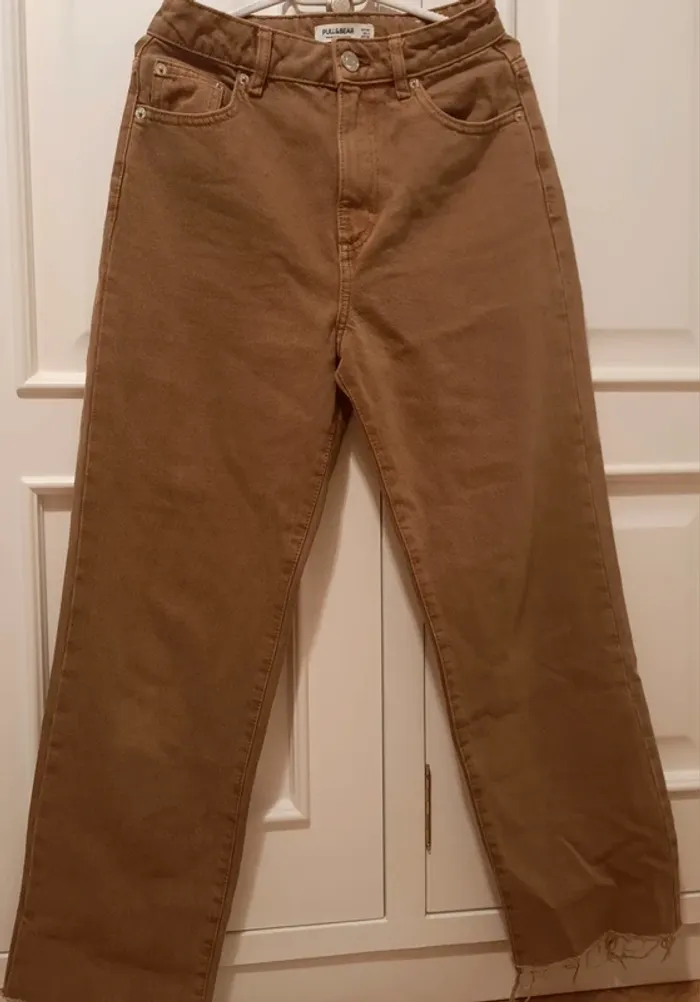 Pantalón vaquero marrón. - photo numéro 3