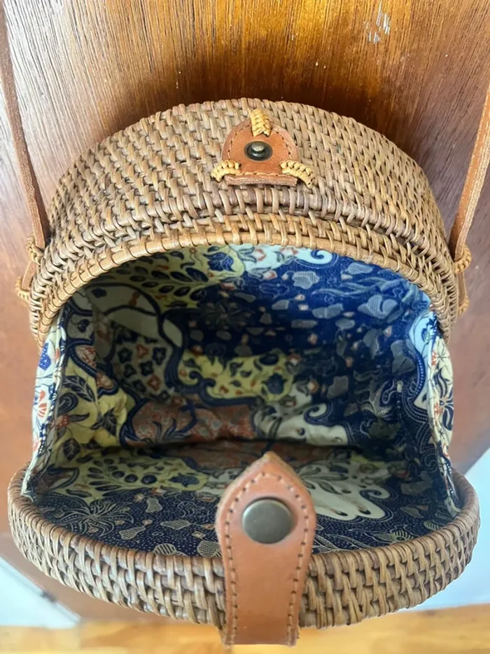 Sac rond osier - photo numéro 4