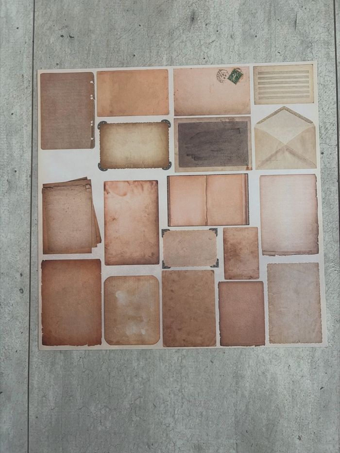 Lot de feuilles pour scrapbooking lot 6 - photo numéro 10