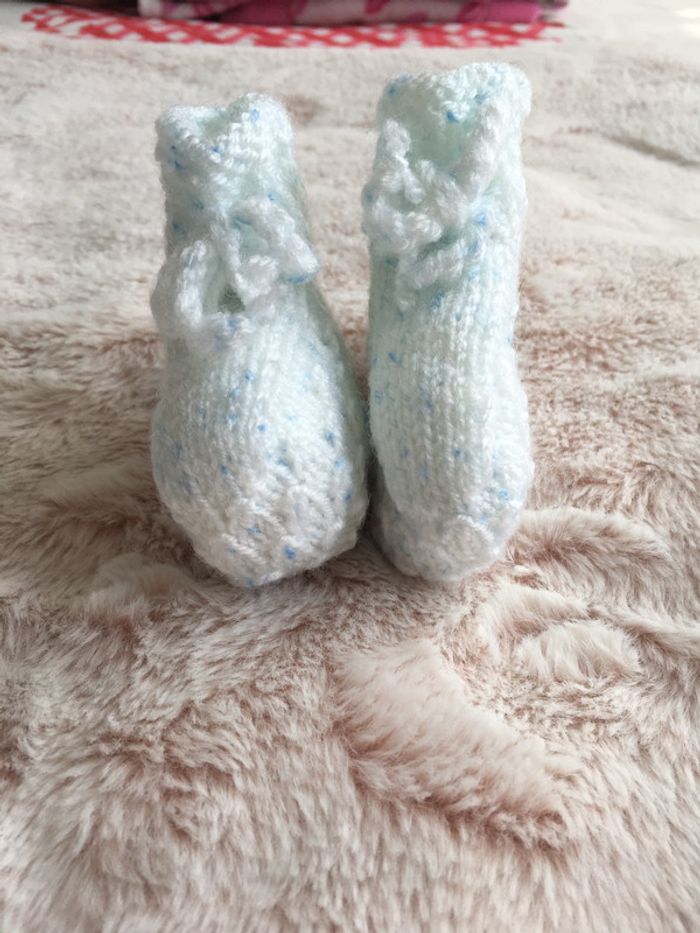 Chausson tricoté - photo numéro 2