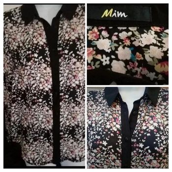 Chemise florale femme 36