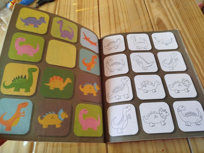 Coloriage dinosaures - photo numéro 3