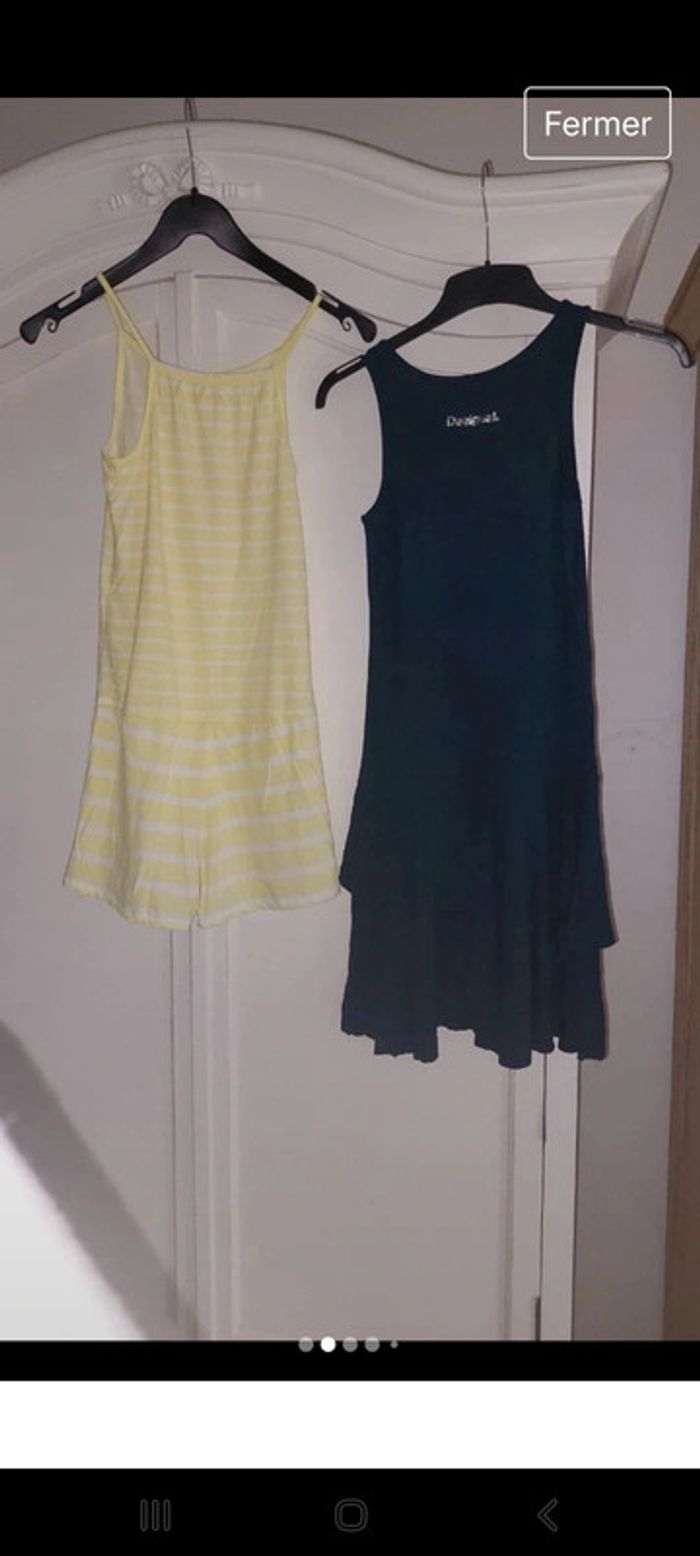 Lot de 1 combi-short Gémo et 1 robe Desigual 12 ans - photo numéro 2