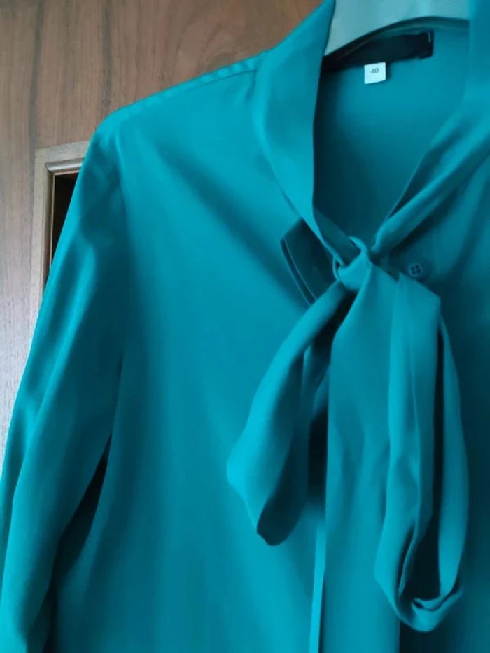 Chemise vert canard - photo numéro 3