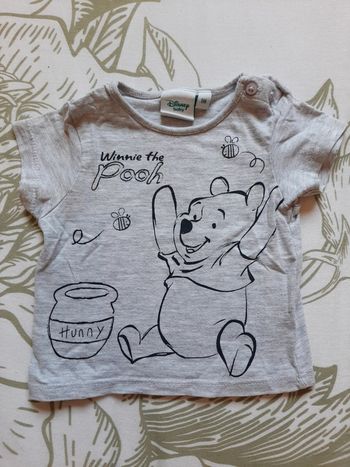 Tee-shirt Winnie l'ourson 1mois