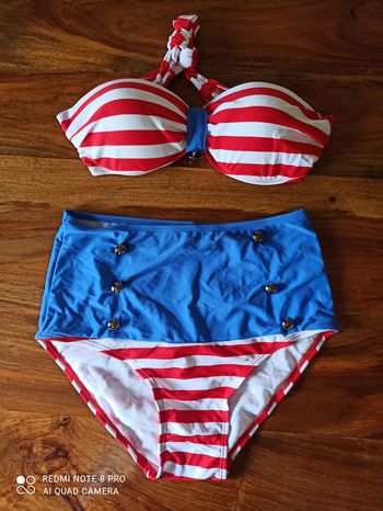 Maillot de Bain Femme 2 pièces Taille 38