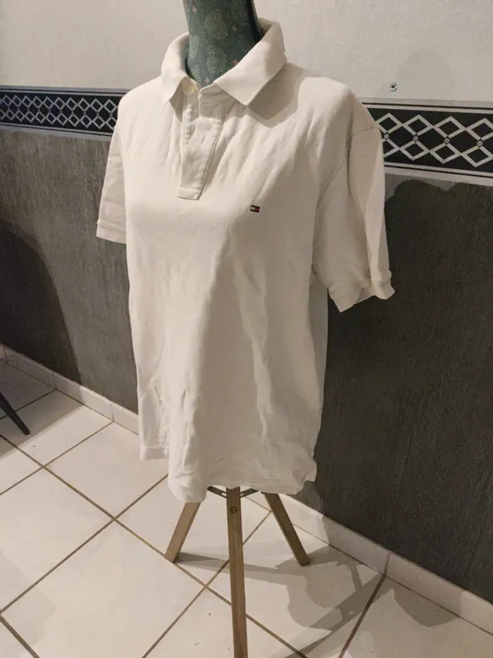 Polo blanc tommy hilfiger - photo numéro 6