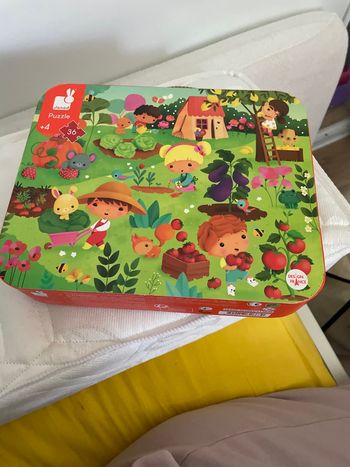 Puzzle Janod les jardiniers 