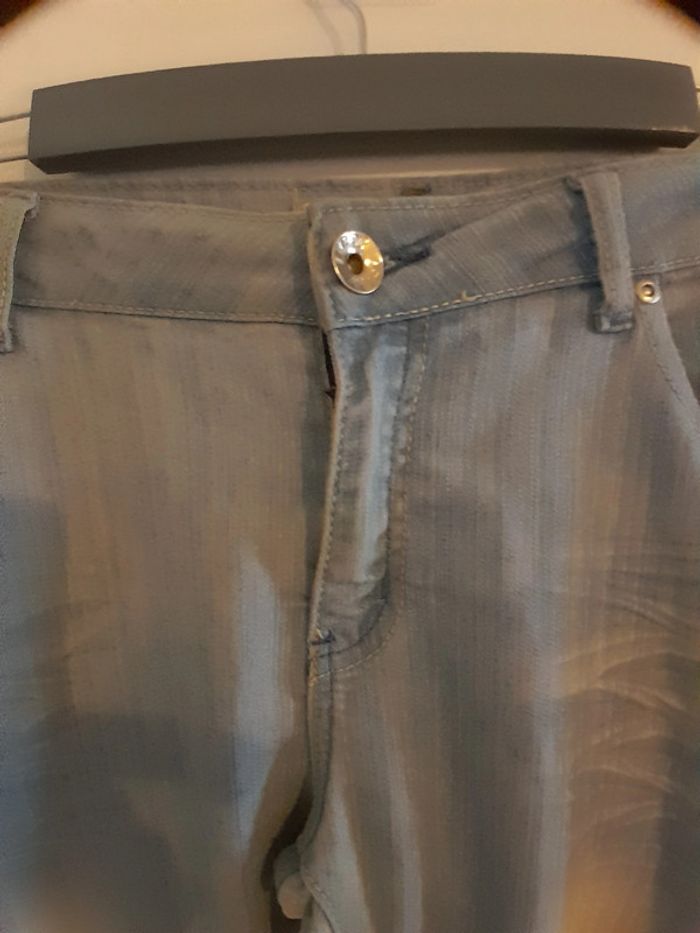 Jeans bleu clair, taille 48, Marque Misex-Jeans - photo numéro 5