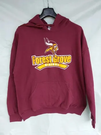 Sweat à capuche mixte Forest Grove Vikings Taille L