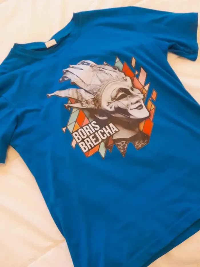 Tee shirt bleu - Boris Brejcha - photo numéro 2