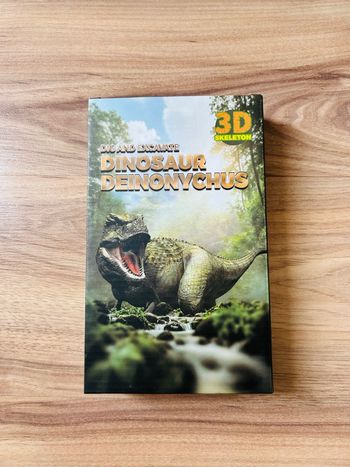 Kit de fouille Dinosaure Deinonychus Squelette 3D à construire Neuf