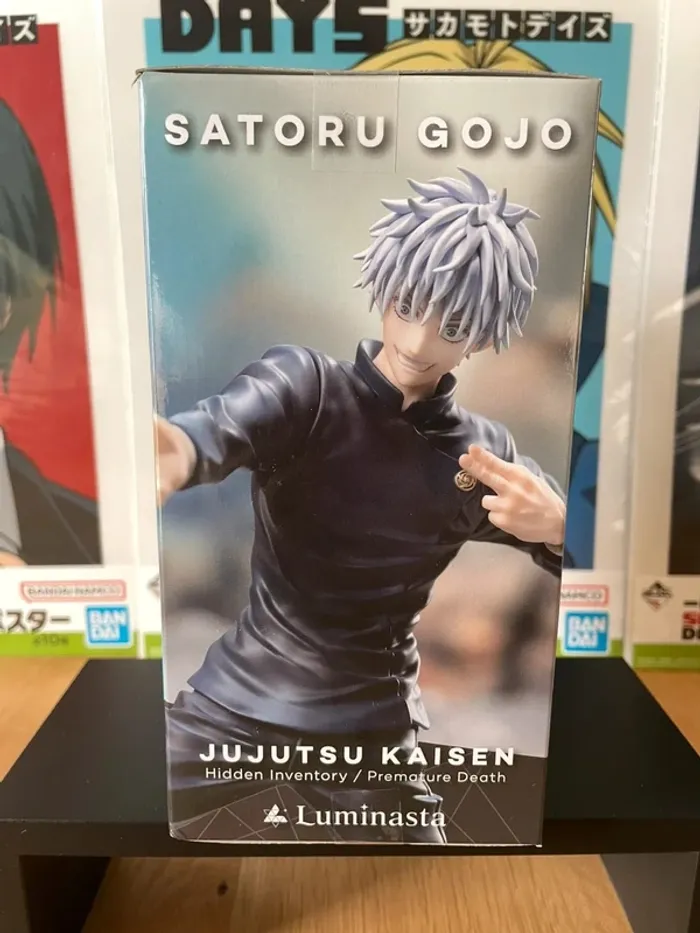 Jujutsu Kaisen – Figurine Gojo Satoru Luminasta Gekisen 22cm SEGA - photo numéro 2